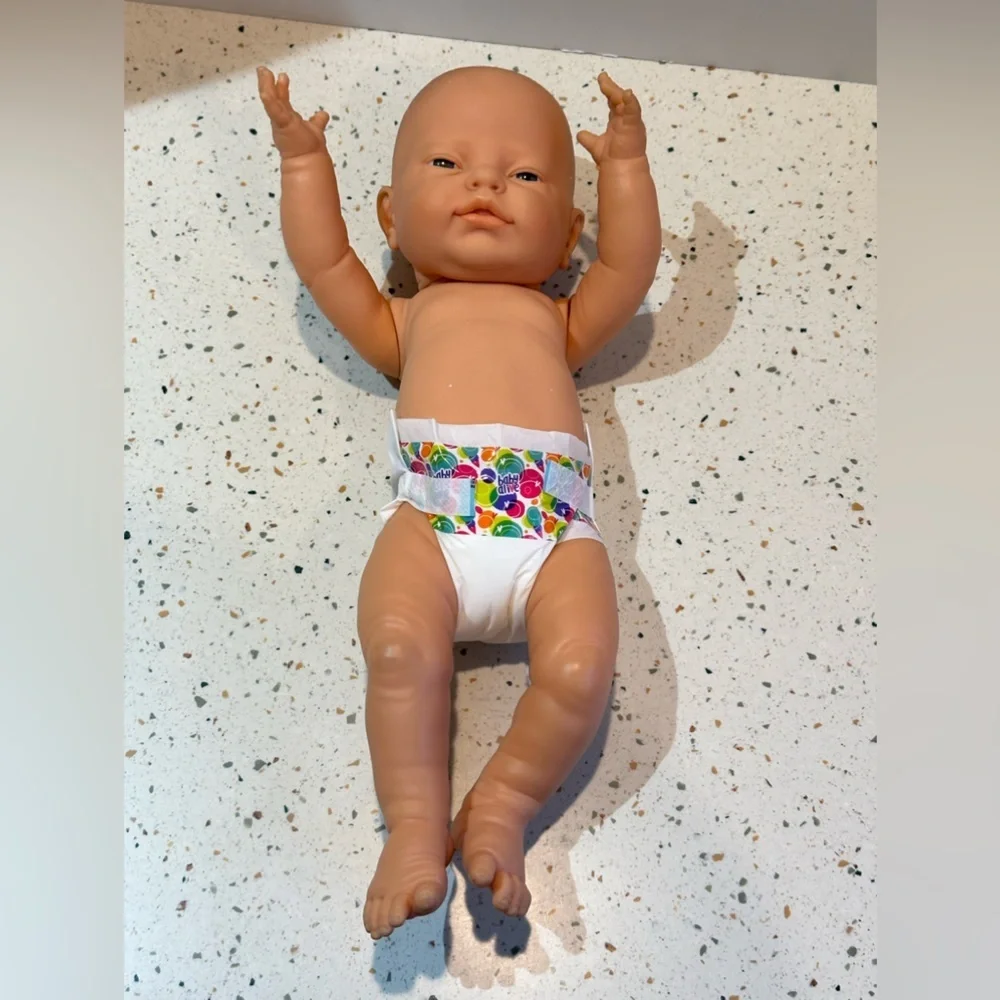 Vintage 1980s‎ BERJUSA Baby Doll Newborn Baby Girl